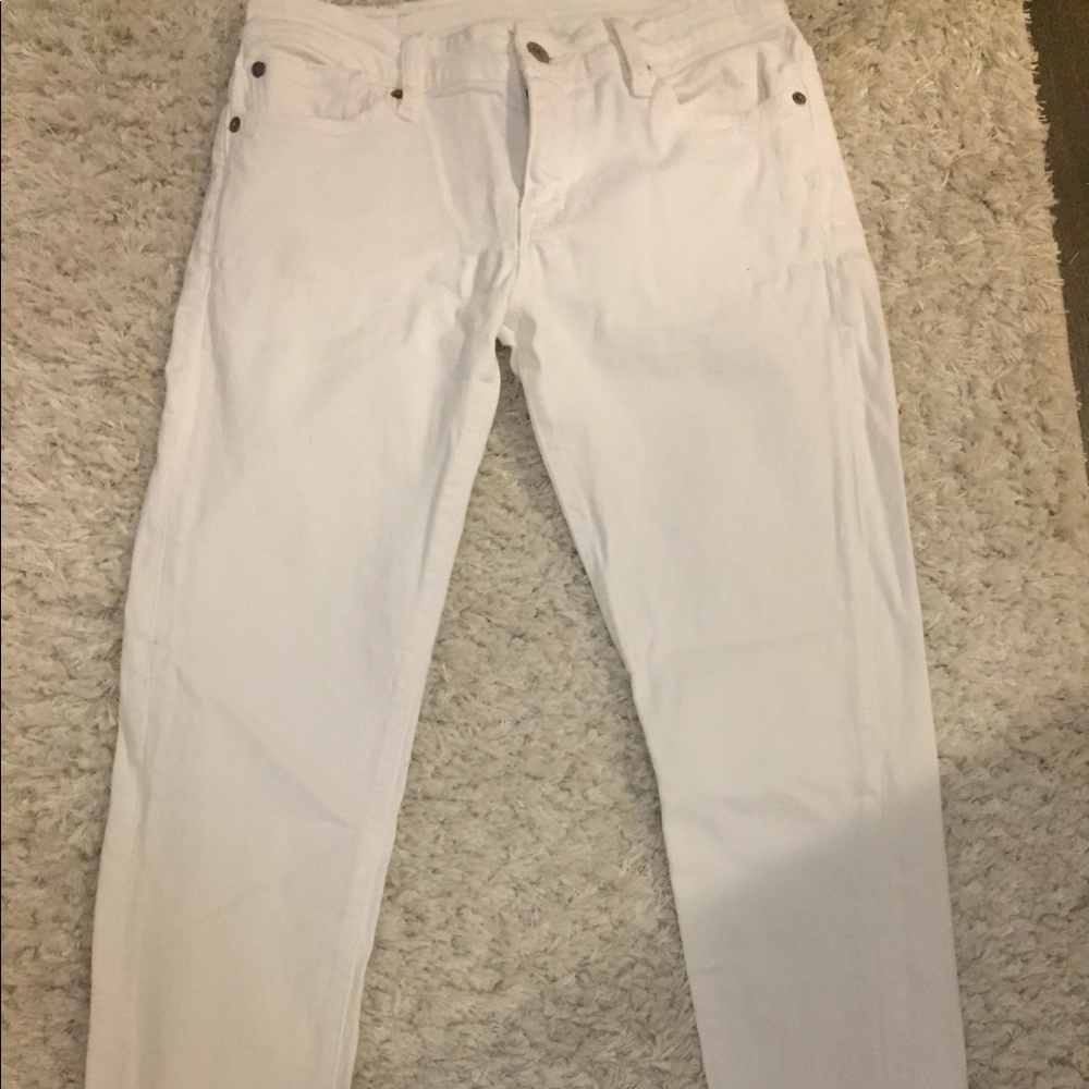 Ralph Lauren white jeans
